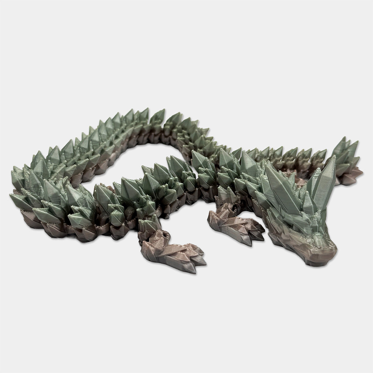 Full shot of small Crystal Dragon